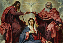 Coronation of the virgin Mary